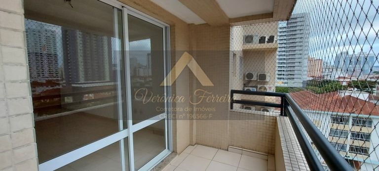 APARTAMENTO NO EDIFÍCIO VISCONDE DO EMBARÉ EM SANTOS