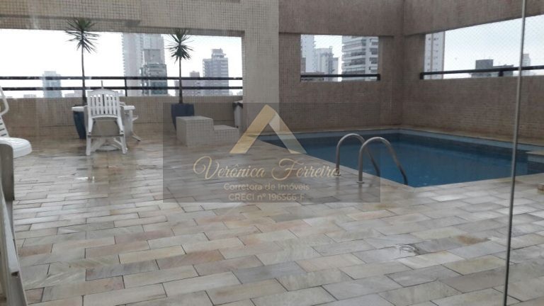 APARTAMENTO NO EDIFÍCIO VISCONDE DO EMBARÉ EM SANTOS