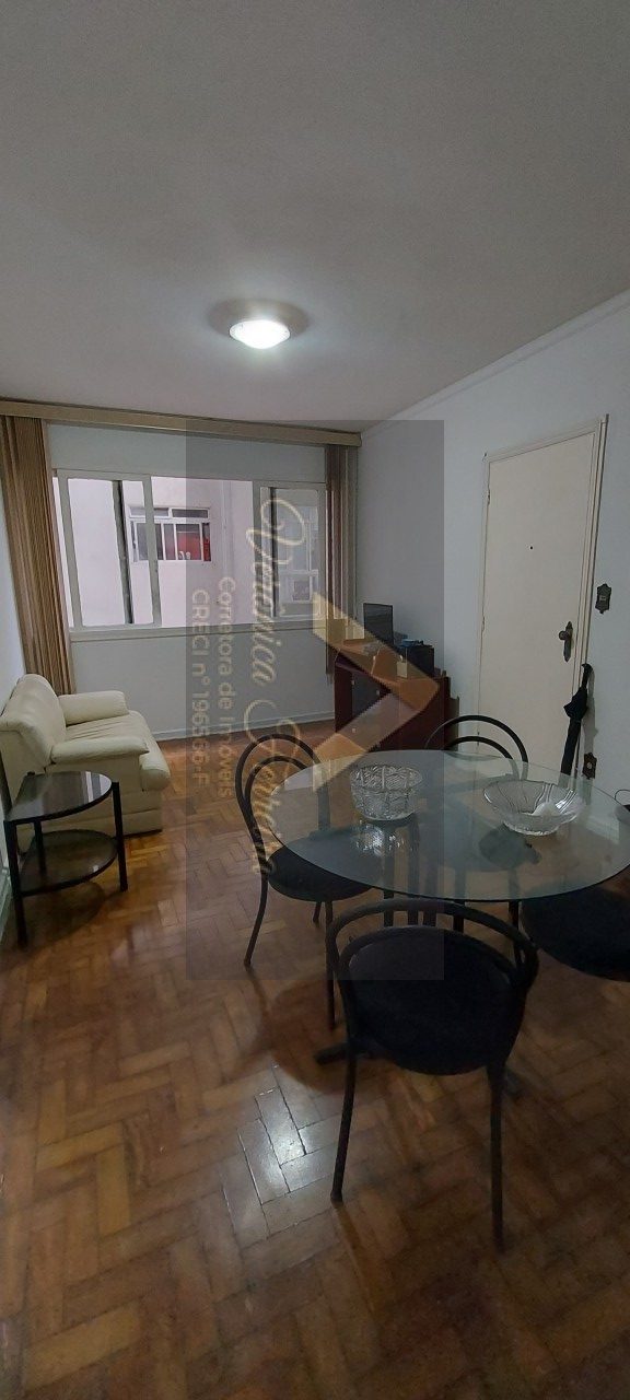 Apartamento com 2 dormitórios em Santos/SP com 77m²