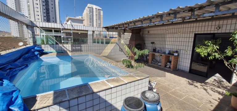 Cobertura duplex com Piscina e Churrasqueira Privativa